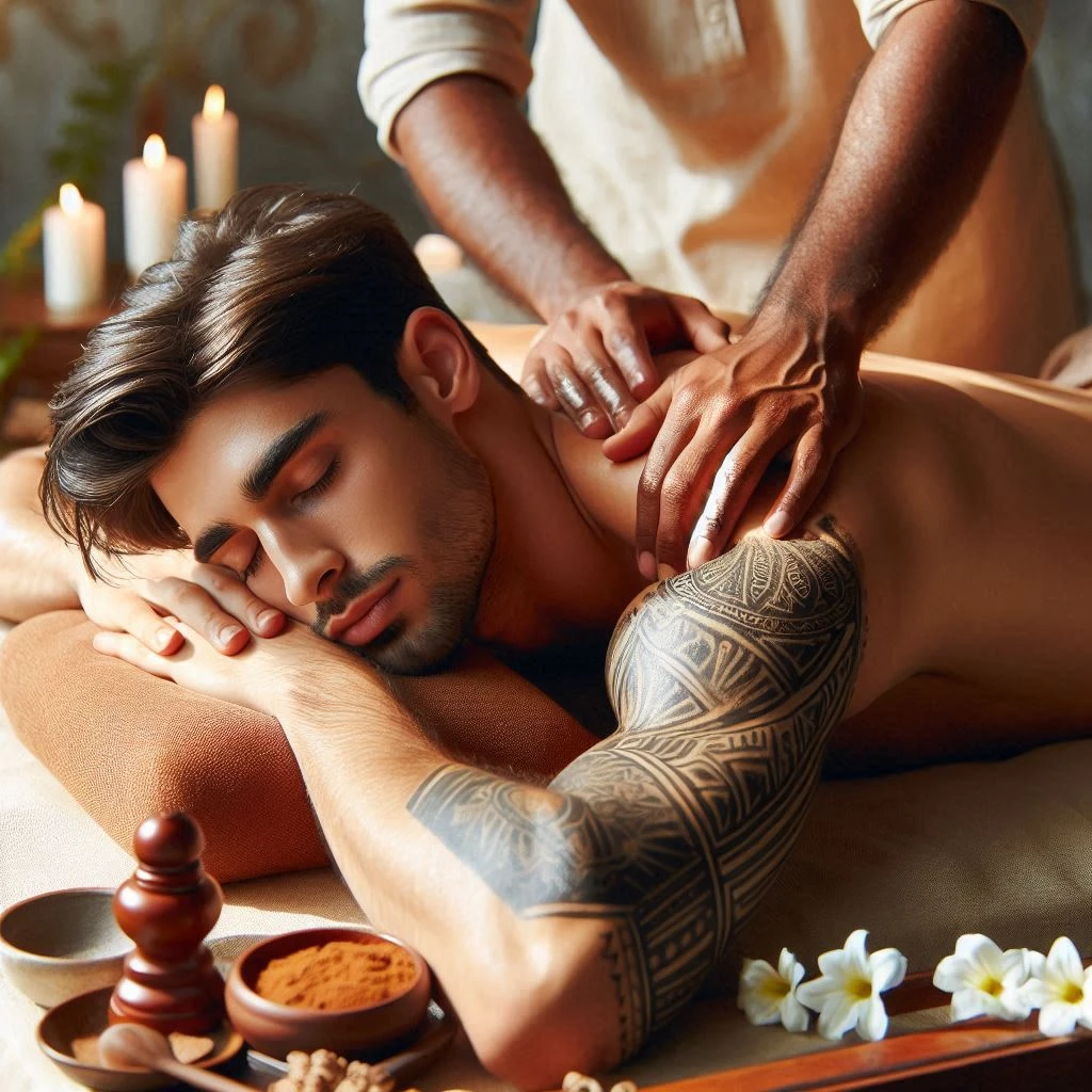 bienfaits du massage ayurvédique