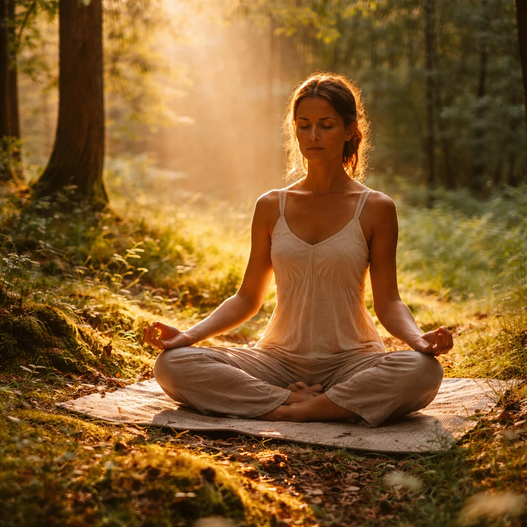 Massage et méditation en pleine nature